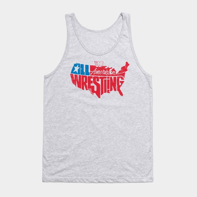 American Wrestling Tank Top by WizzKid